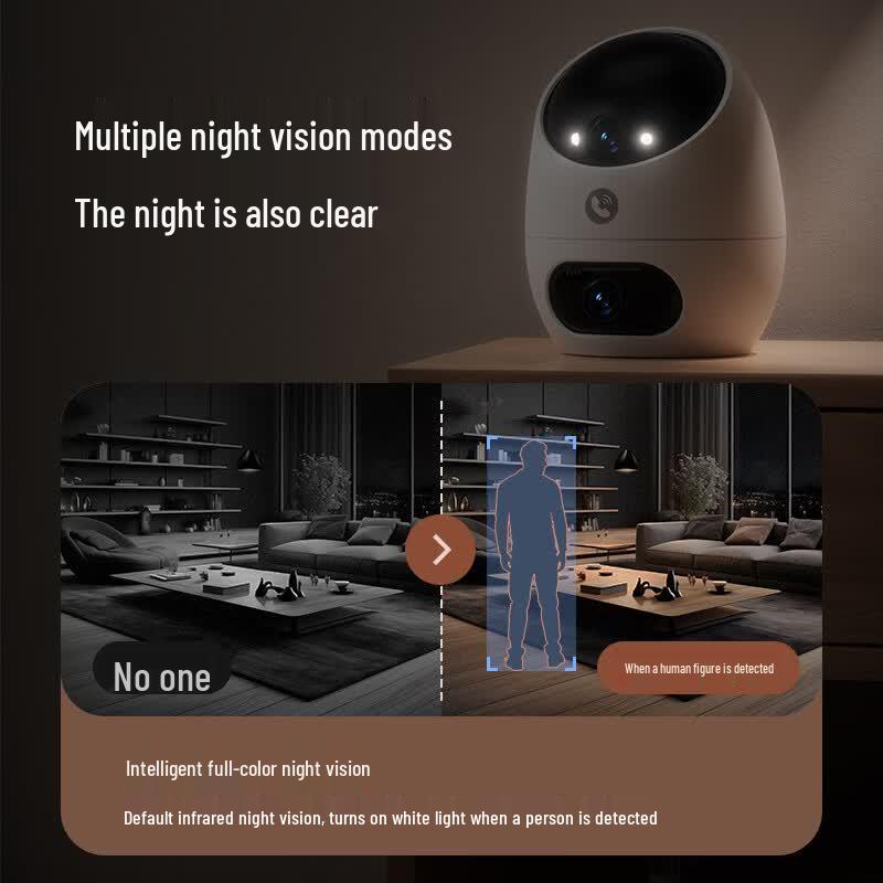 EZVIZ Smart 16MP Dual-Lens Indoor Security Camera (CN version)