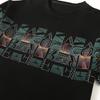 Men's Plus Size Waffle Knit Geometric Print T-Shirt – Casual Crew Neck Short Sleeve Tee (5XL-13XL)