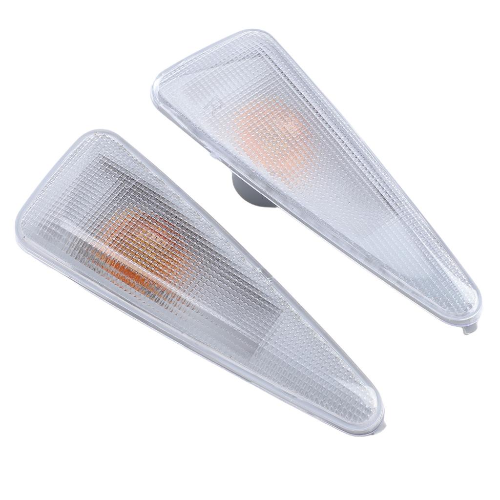 Front Indicator Turn Signal Lens Cover Replacement for Dacia Sandero MK1 2008 2012 8200602765