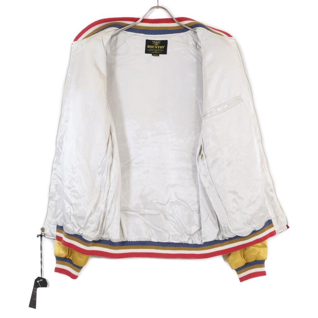 HOUSTON 51360 Czerwony x Opanowany MAP Jastrząb x Tygrys x Smok Kurtka Souvenirowa Kurtka M Czerwony x MusztardowyUżywany