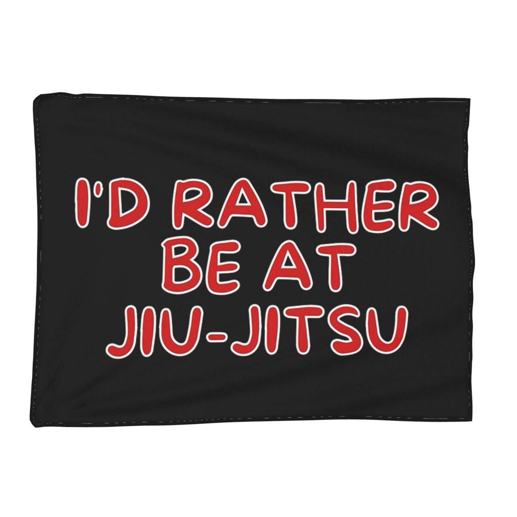 Brazilian Jiu-Jitsu BJJ - Gift For Martial Arts Lovers Blankets Soft Warm Flannel Throw Blanket Plush for Bed Living Room