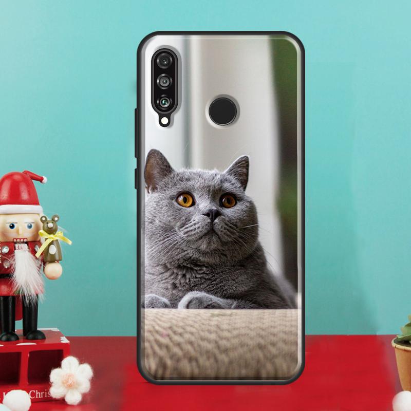 British Shorthair Cat For Huawei Nova 9 10 SE 12i 11i 8i 12s Y90 Y60 Y70 Y72 Y61 Y91 P20 P40 P30 Lite P60 Pro Case
