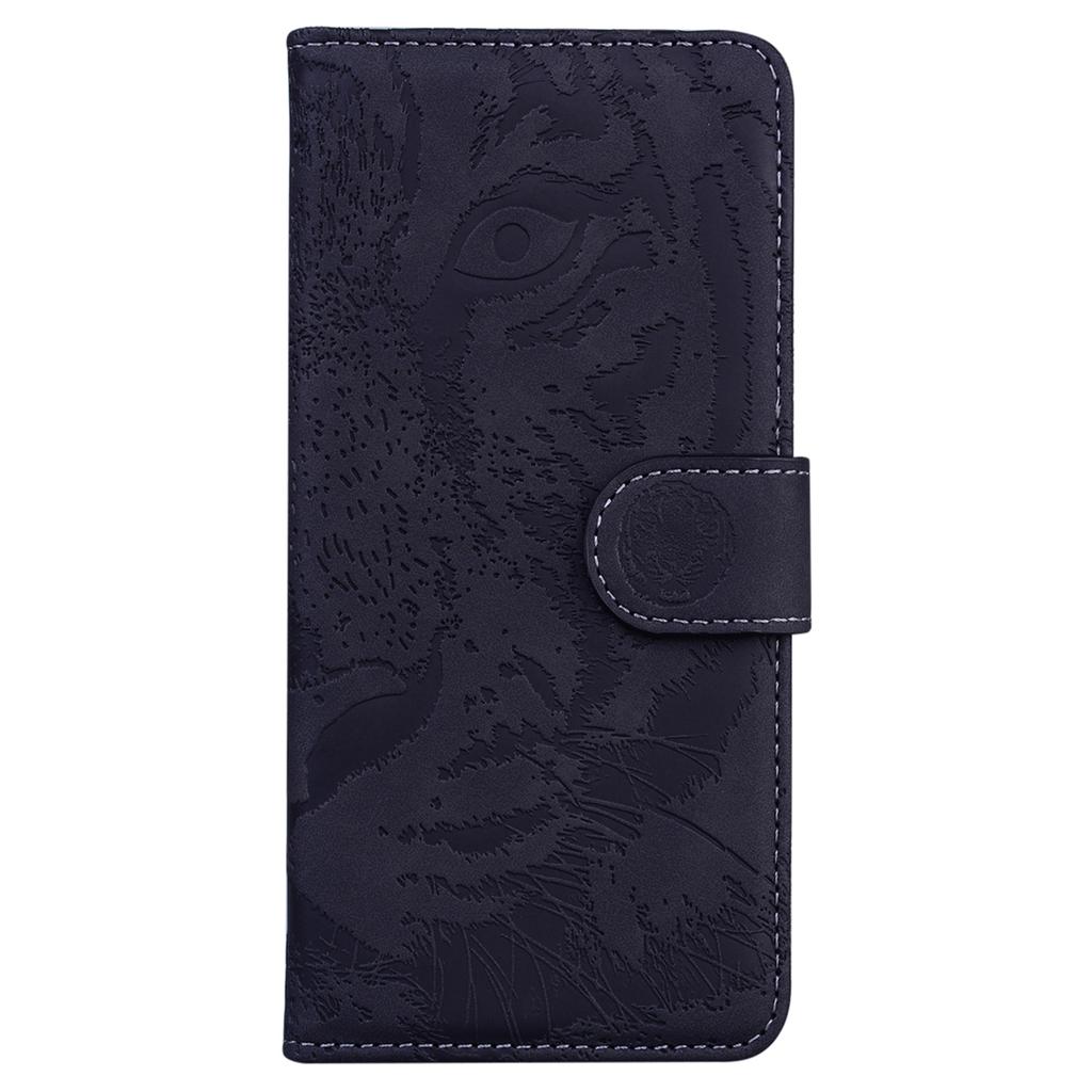 Leather Flip Phone Case for Xiaomi Redmi Note 12 5G (Global)/(India)/(China)/Poco X5 5G,Tiger Pattern Imprinted Stand Wallet Cover