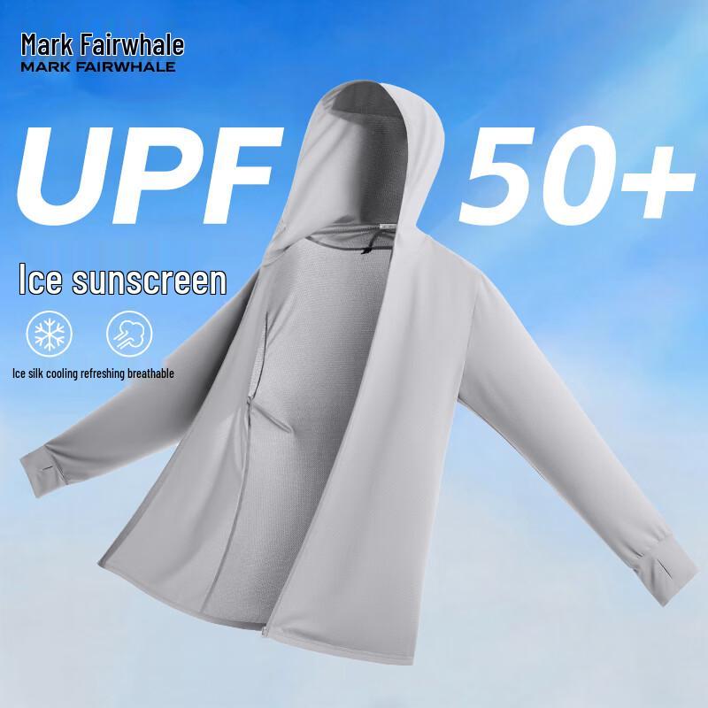 Mark Fairwhale Men s Ice Silk UPF 50+ Hooded Sun Protection Jacket XXL
