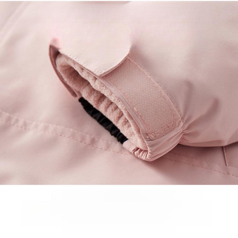 Autumn Winter Three-in-One Jacket Color Matching Unisex Thickened Two-Piece Detachable Mountaineering Windproof Coat for Men