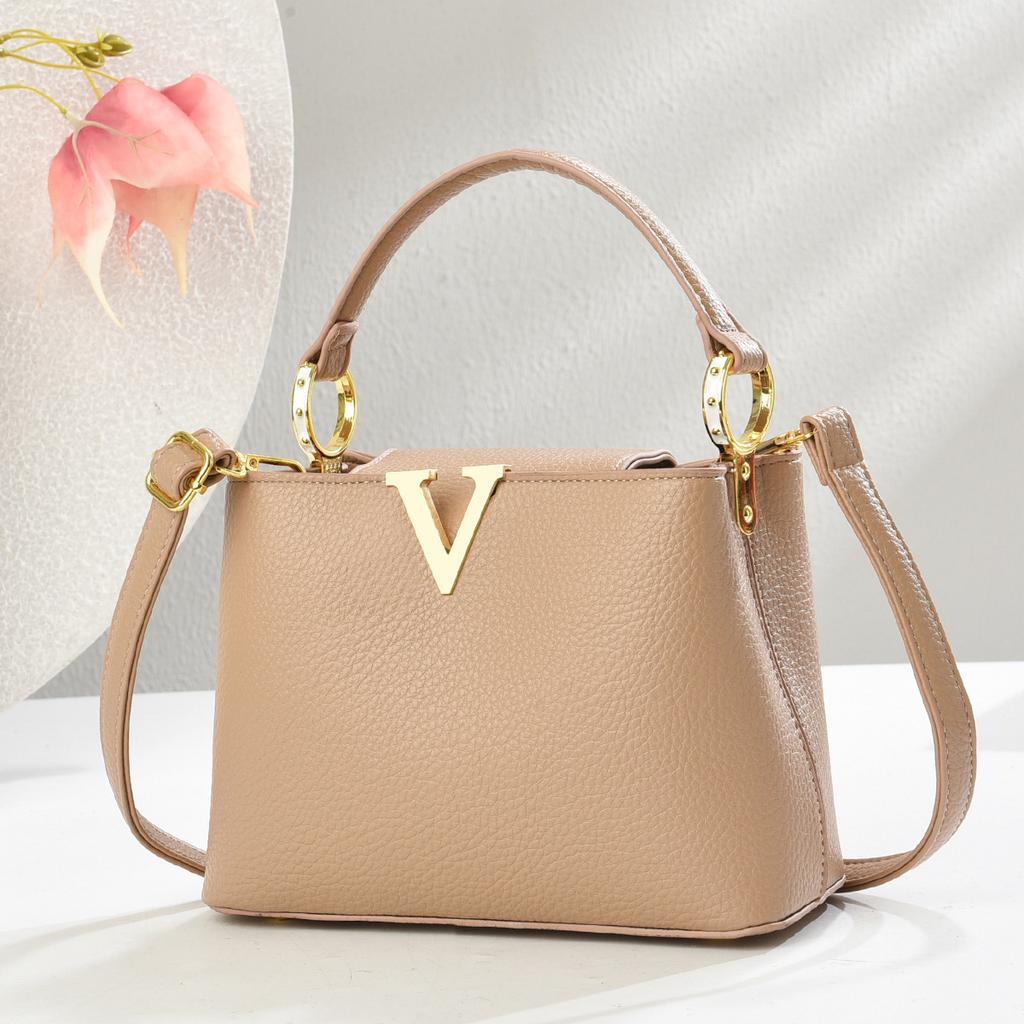 Handbag - Large Capacity Women's Bag, Stylish and Simple, Single Shoulder Crossbody Bag