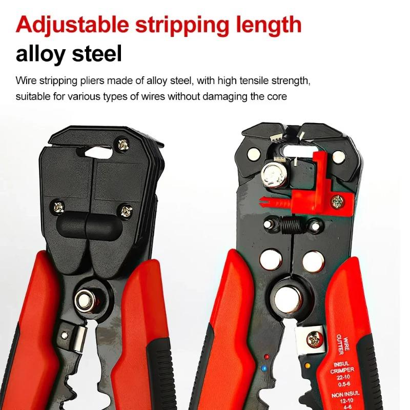 Highly Enhanced Dependable Automatic Wire Stripper for Effortless Productivity In the Workshop. Top-Quality Precision Tool for D