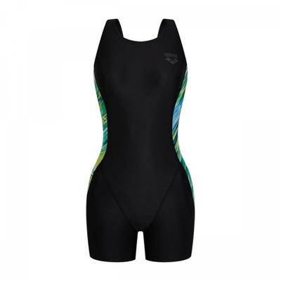 Women Palm RUsh 3 4 Swim U Back Blk A6bl1pl53