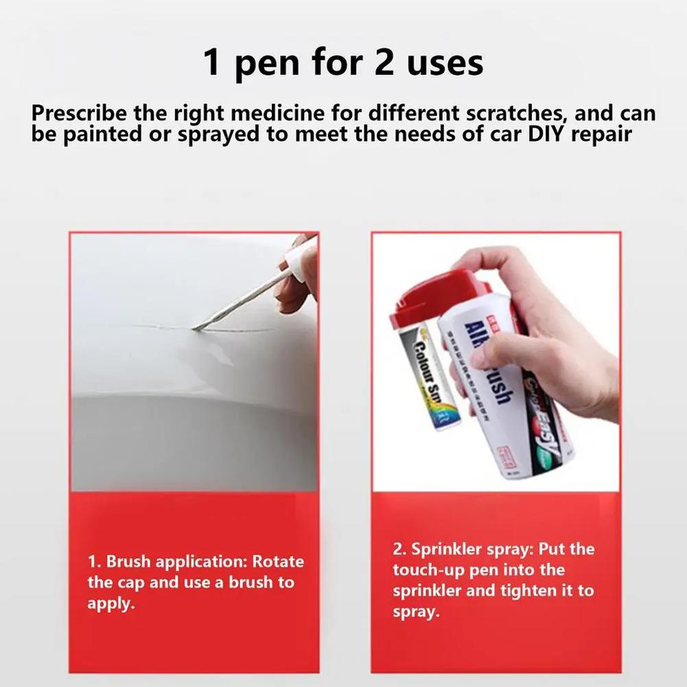 Zgârierea caroseriei Vopsea pentru vehicule Repararea zgârieturilor la suprafață Pix pentru retușuri mașini Plastic Îndepărtează zgârieturile Accesorii auto Vopsea auto