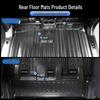 Eco-Friendly TPE Floor Mats for 21-26 Toyota Sienna & Grand Highlander, Business Vehicle Interior Accessories