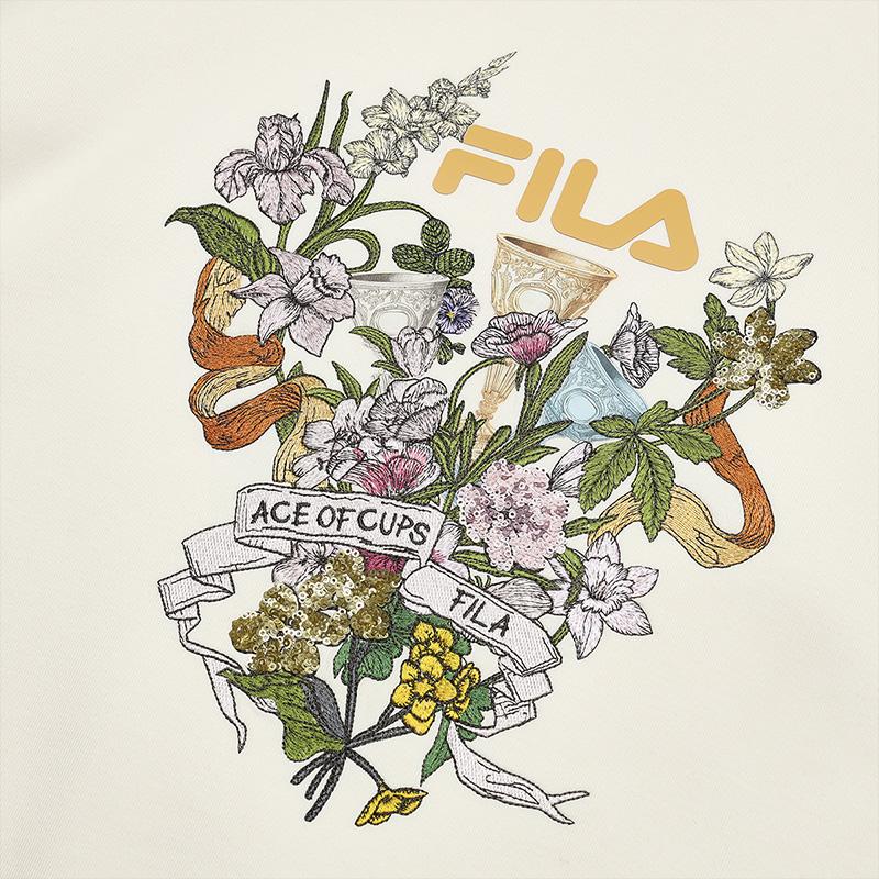 FILA FASHION TROPHY HOODIE Women hoodies Light-Beige F11W518214FIV