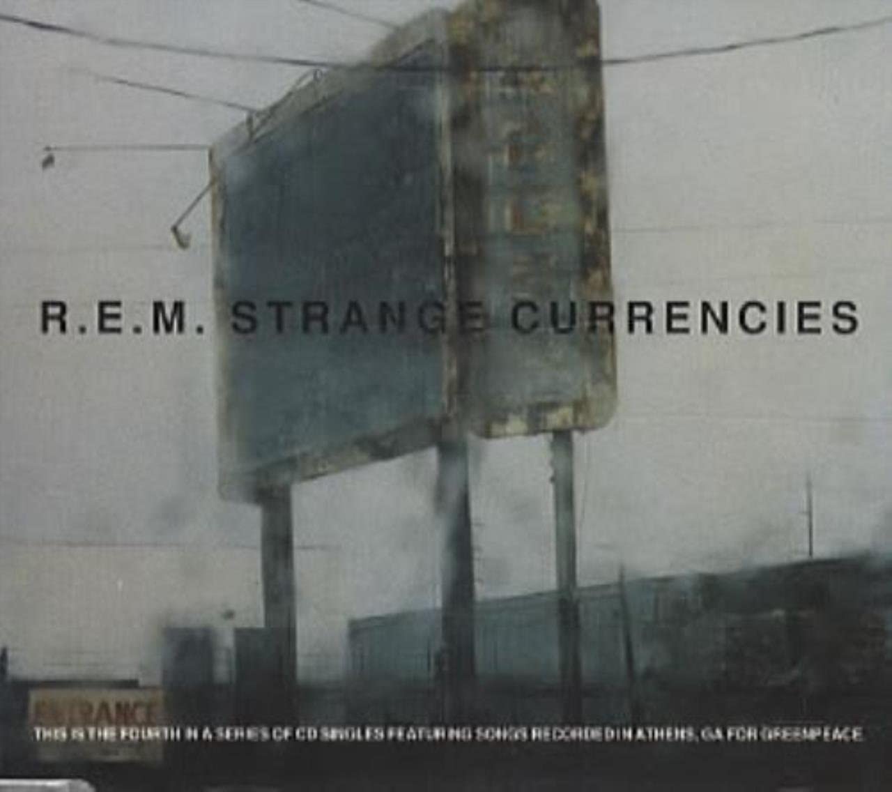 

CD R.E.M. - Strange Currencies 9435132 Warner Bros. Re 1995 US Rock Used