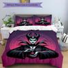 Maleficent'S Dark Spell Print 3Pcs Bedding Setduvet Cover With 2 Bedropillowcase Home Birthday Gift