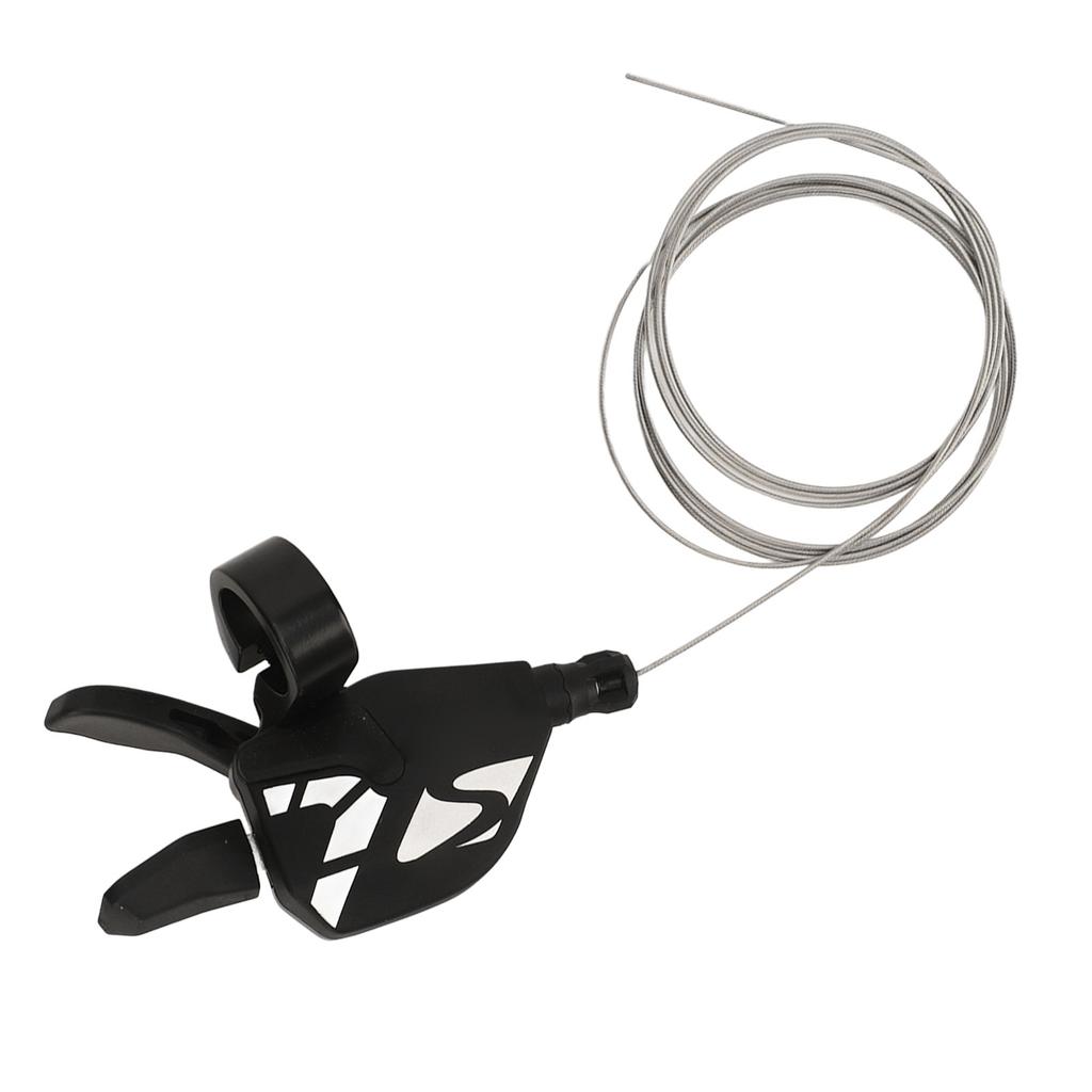 7 Speed Thumb Gear Shift Lever Bike Shift Lever Bike Shifter Bicycle Thumb Gear Shifter Black