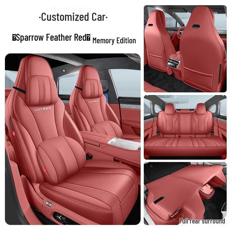 All-Leather Seat Cushion for ZEEKR S7 - Breathable, Full Coverage, Four Seasons Use