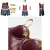 Costume da Cosplay di Wonder Woman Con Pelle PU Gioco di Ruolo Fantasy Abbigliamento di Halloween