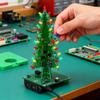 Programmable Christmas Tree DIY Colorful Easy Making Kit with Multiple Light Modes Educational Circuit Project