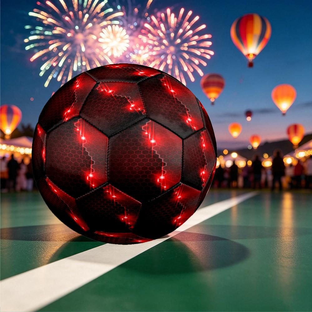 1 pz Pallone da Calcio Design Club di Calcio, Taglia Standard 5 per Allenamento Competizione Sport all'Aperto, Regalo Unico