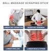 Durable And Safe 1Pcs Multi-Functional Roller Magnetic Ball Massage Sticklymphatic Drainage Massager For Body Shapingguasha Tools For Back Leg