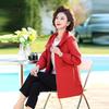 Stylish Hooded Jacket for Middle-aged & Elderly Women - Spring/Autumn 2026 Collection