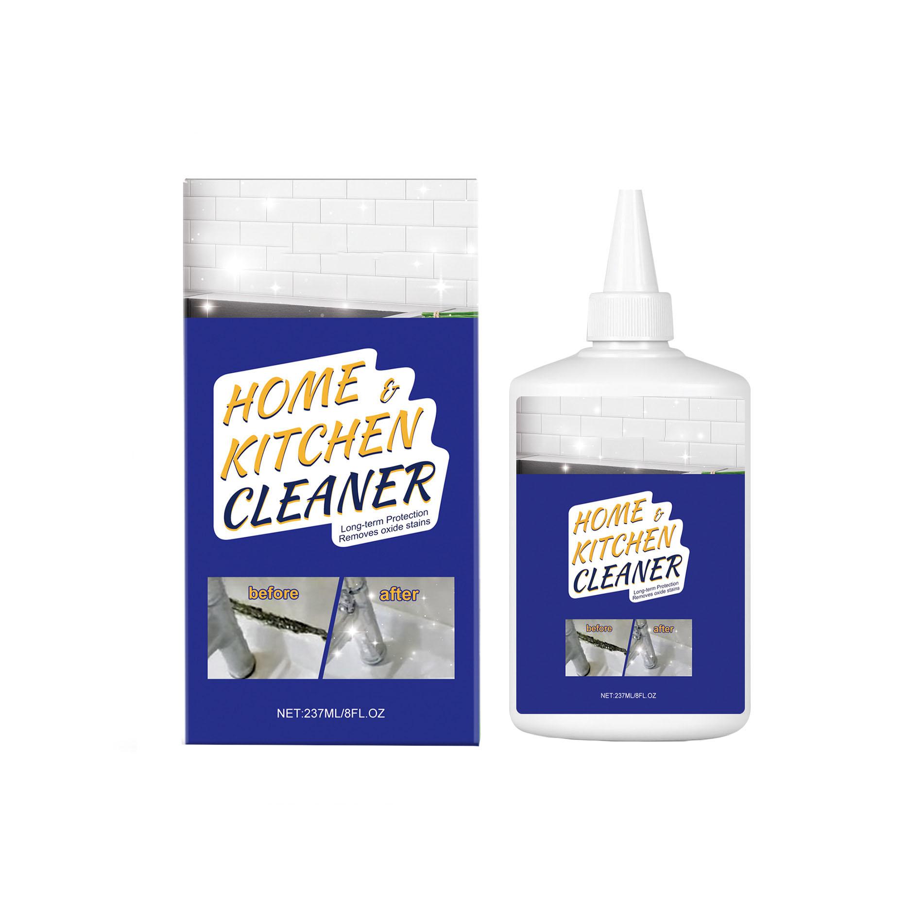 

Гель для удаления пятен Многоцелевое чистящее средство Бытовое средство для дезактивации герметика Заостренный носик 237 мл One Size