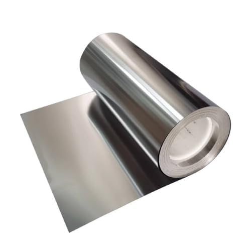 Bilaida Stainless Steel Plate, Hobby Material, Roll, SUS304, 1000mm Long (0.2mm Thickness, 40cm Width)
