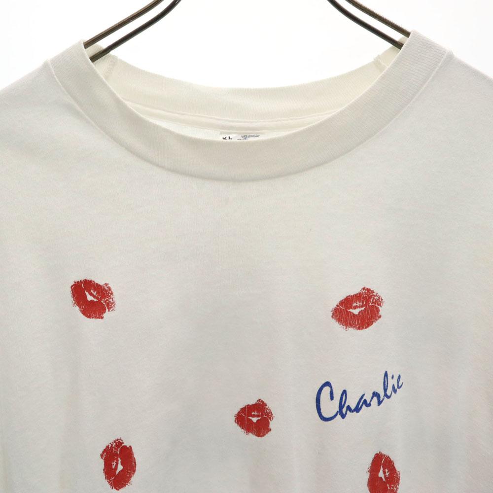 FRUIT OF THE LOOM 90s Made In USA Print Short Sleeve Single Stitch T-shirt Men's Used