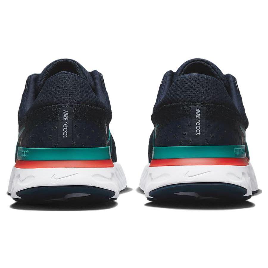 Nike React Infinity Run Flyknit 3 Obsidian Bright Spruce Men Sneakers Blue White Light-Crimson DH5392-401