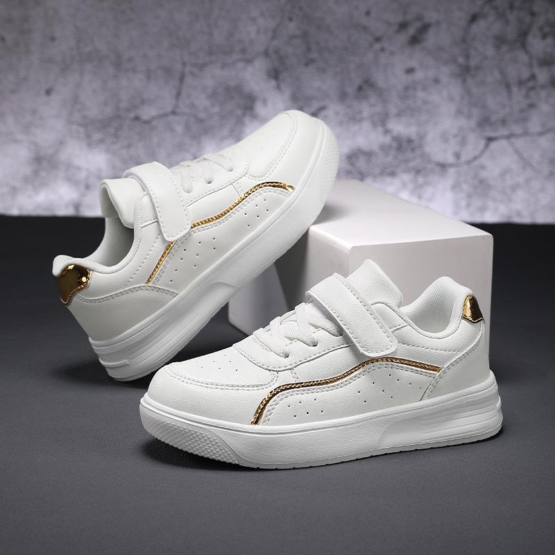 2025 new boys and girls board shoes soft sole fashion middle and older children single shoes student casual shoes