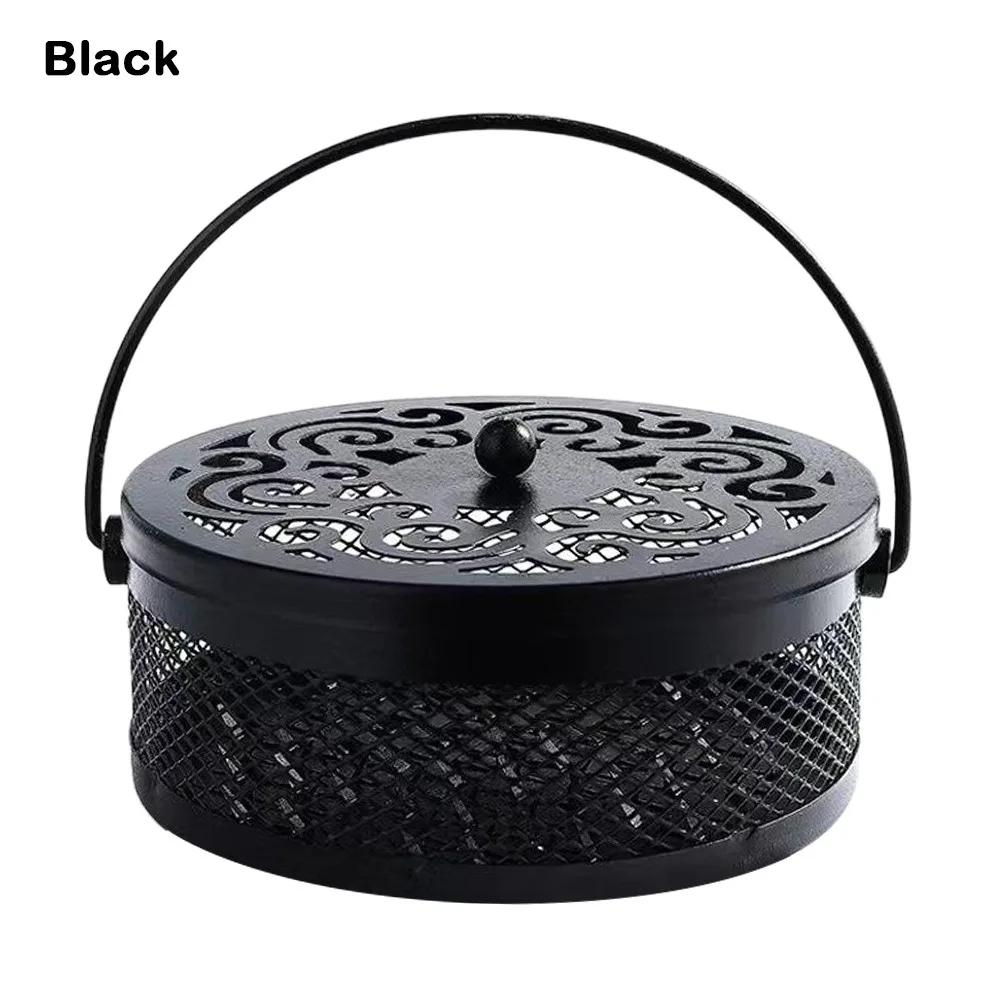 Insect Repellent Mosquito Coil Tray Holder Cover Sandalwood Incense Burner Anti-fire Anti-Mosquito Mosquito-repellent Holder