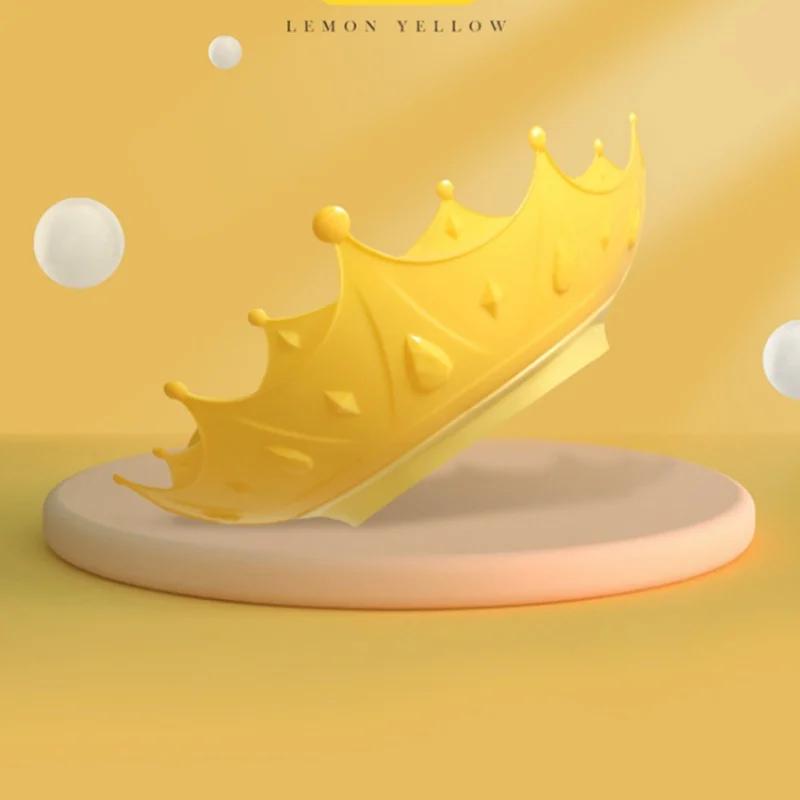 

Шампунь Защита глаз и ушей Силиконовая шапочка для шампуня Малыш и ребенок Водонепроницаемая шапочка для душа Шампунь жёлтый