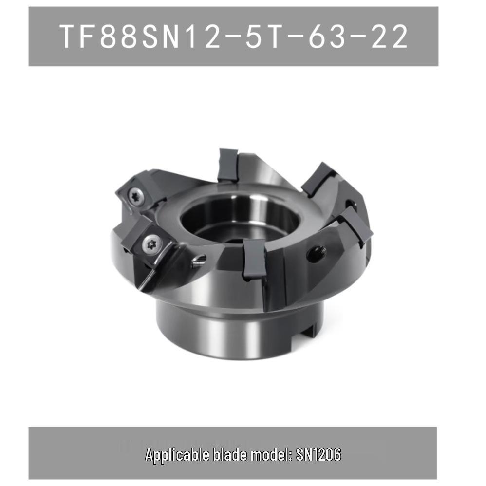 Face Mill Cutter Head: SNMU1206XTN, SNMX1205 AN, SNEU1206ZNEN (45°, 75°, 88°)