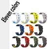 Smartwatch-Armband für Garmin Forerunner 970 Zweifarbiges Silikon Forerunner 965 955 945 935 Weiches und atmungsaktives Armband