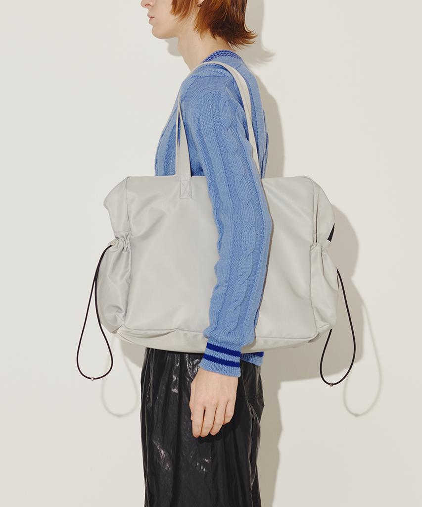 Haharchive Hybrid Tote Shoulder Bag (Silver)