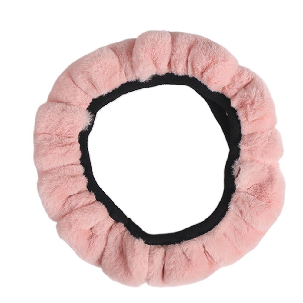 Breathable Steering Wheel Cover Warm&Cozy Winter Teering Wheel Cover  Auto Decoration