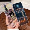 Bumper Soft Silicone TPU Clear Casing For Vivo Y55 2022 4G/T1 4G/iQOO Z6 44W Beautiful Palace Painted Shockproof Cover