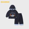 DUUDUU Boys' Hooded Top & Pants Set