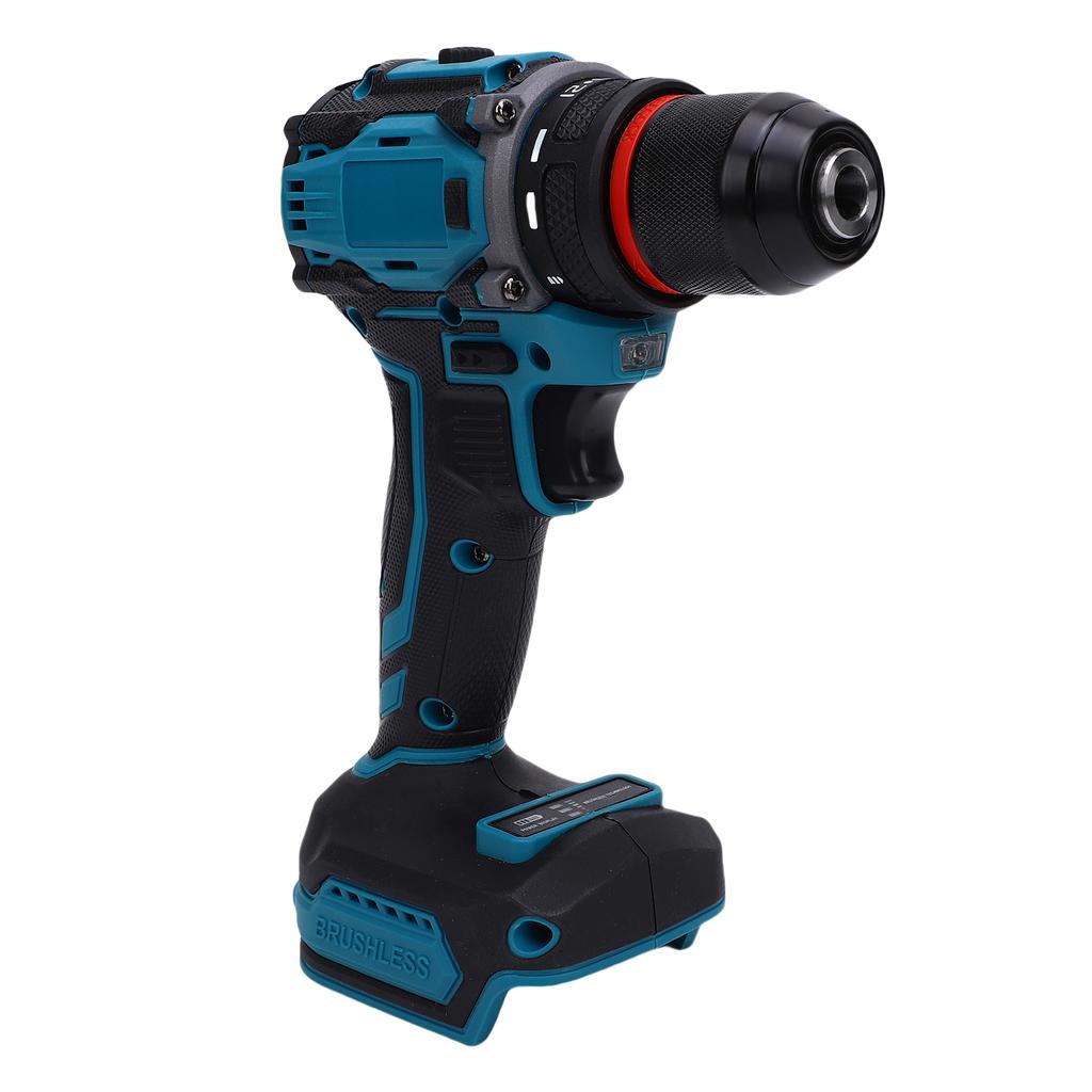 Impact Drill Bare Tool 10mm Bit Diameter 2 Speeds 180N.m 2200rpm Multifunctional Power Driver Bare Tool for Household