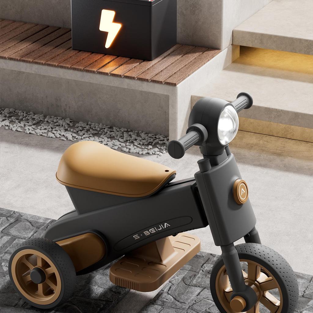 2025 Electric Balance Bike for Toddlers: 1-3 Years, Three-Wheeled, Entry-Level Scooter