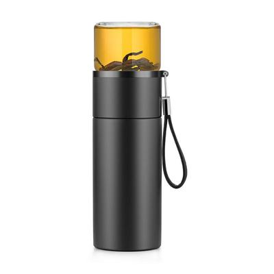 SAMADOYO Tea Separation, Heat-resistant Glass Brewing, Tea Filtration, Portable Cup, Outdoor Portable Travel Vehicle Water Cup