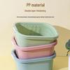 Double-Layer Fruit & Vegetable Washing Draining Basket
