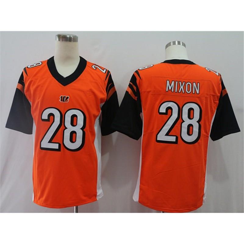 Cincinnati Bengals Embroidered Retro Fan Jersey Men Women Cotton Blend Sports Apparel Rugby Football Fans