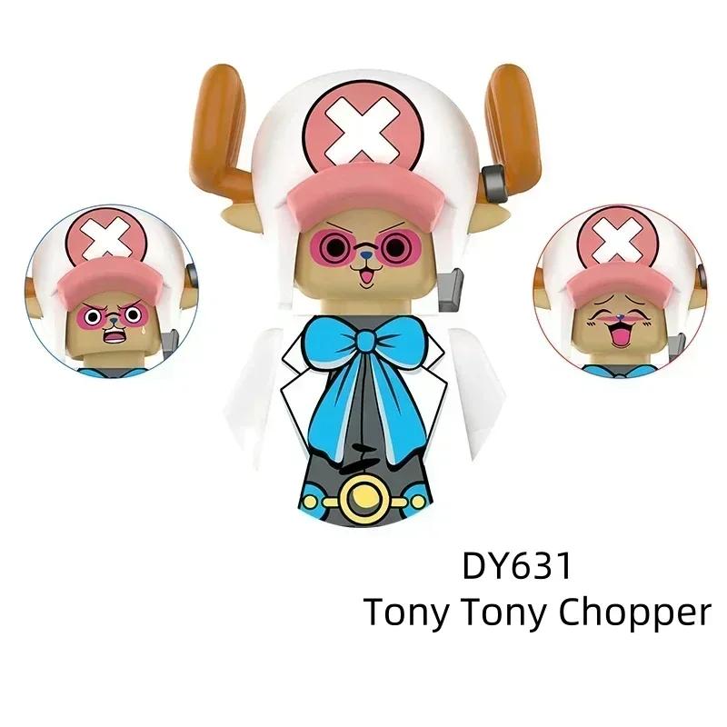 Siste versjon Byggeklosser Japan Anime Klosser Dukker Mini Action Leketøysfigurer Monteringsklosser Barnegaver