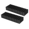 2Pcs With Adhesive Cooling Fins 120*40*20mm Aluminum Power Radiator Heat Dissipation