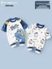 Unisex Cotton Baby Romper - Spring/Autumn Cartoon Onesie for Newborns