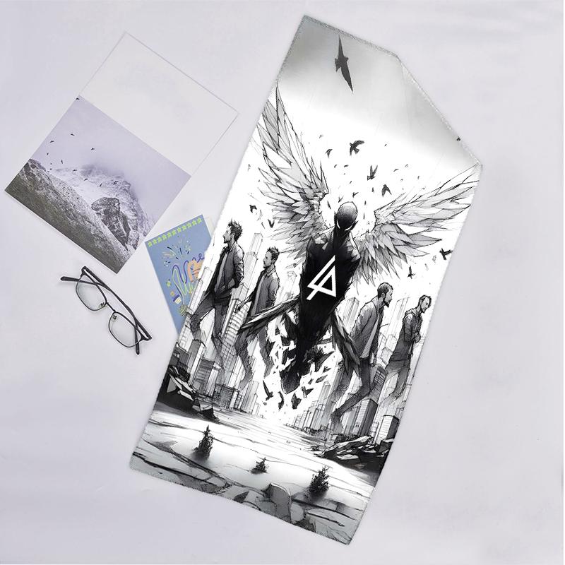Linkin Park Fashion Beach Towel: Ideal for Summer Adventures Soft, Absorbent and Quick Drying Suitable for Swimming and Bathing