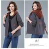 Women's Plus Size Hooded Jacket - New Style, Slimming & Casual for Fall/Winter