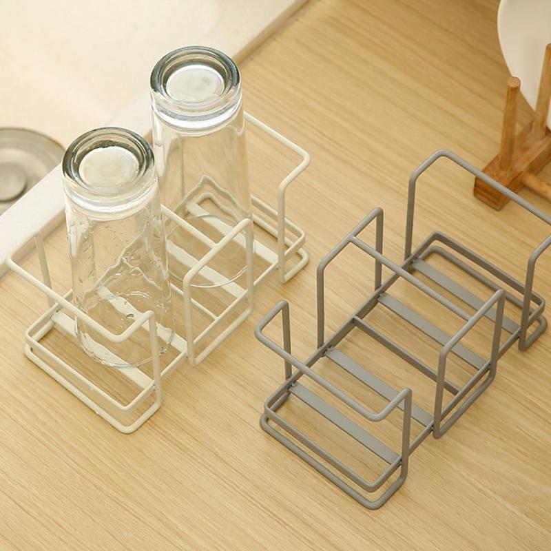 Multipurpose Paper Cup Holder Desktop Disposable Cups Organizer Dispenser Durable Mini Tea Bags Coffee Pods Storage Organizer