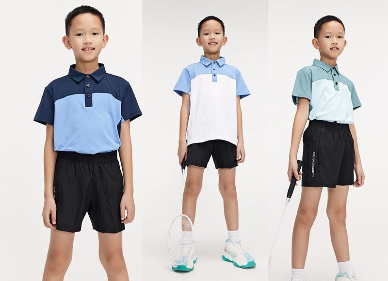 Men's Quick-Dry Short Sleeve Polo Shirt for Sports and Fitness