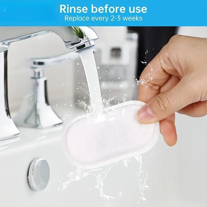 12/15PCS Activated Carbon Sponge Filters Replacement for Stainless Steel Cat Water Fountain Pet Dispenser